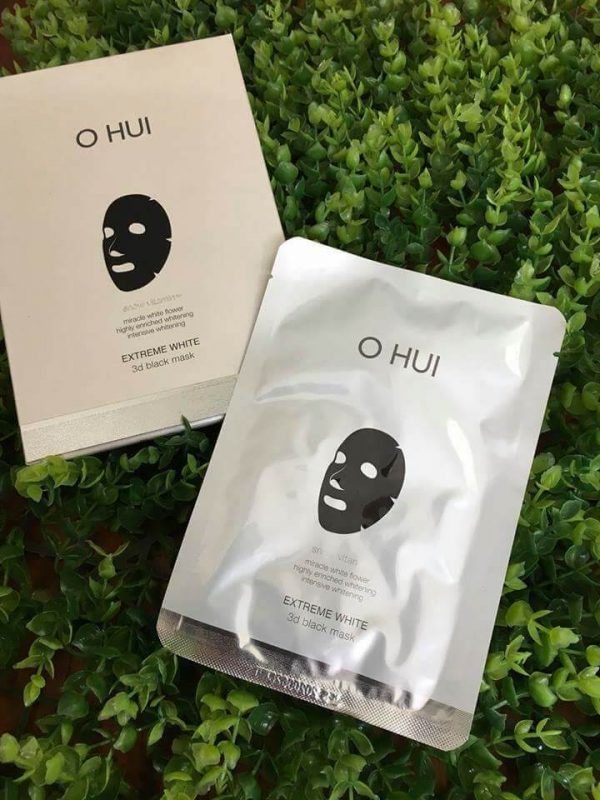 Mặt nạ dưỡng trắng 3D OHUI Extreme White 3D Black Mask