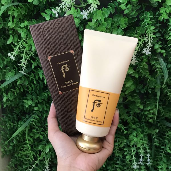 Sữa rửa mặt dưỡng ẩm the history of Whoo Gongjinhyang Facial Foam Cleanser