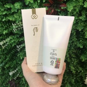 Sữa rửa mặt dưỡng trắng Whoo GJH Seol Brightening Foam Cleanser 180ml