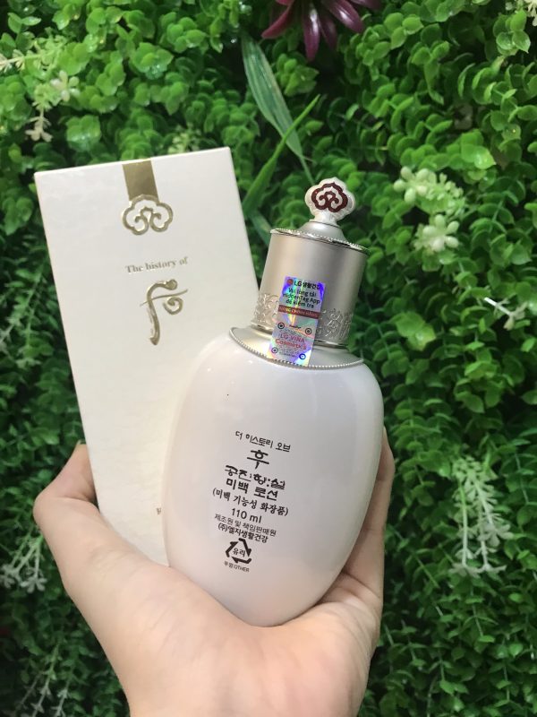 Sữa dưỡng trắng da Whoo GJH Seol Radiant White Emulsion 110ml