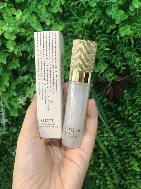 Tinh chất dưỡng trắng hồng sau 4 tuần Su:m37 LS Lumiere Ampoule 10ml