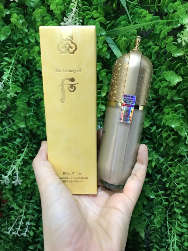 Kem nền che khuyết điểm Whoo GJH Mi Foundation SPF30/PA++